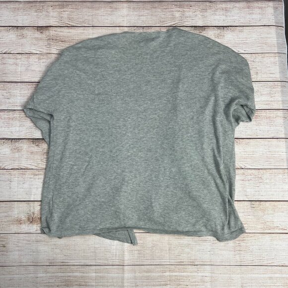 Patagonia Worn Wear Grey/Gray Organic Cotton Cardigan Sweater Large - Picture 5 of 13